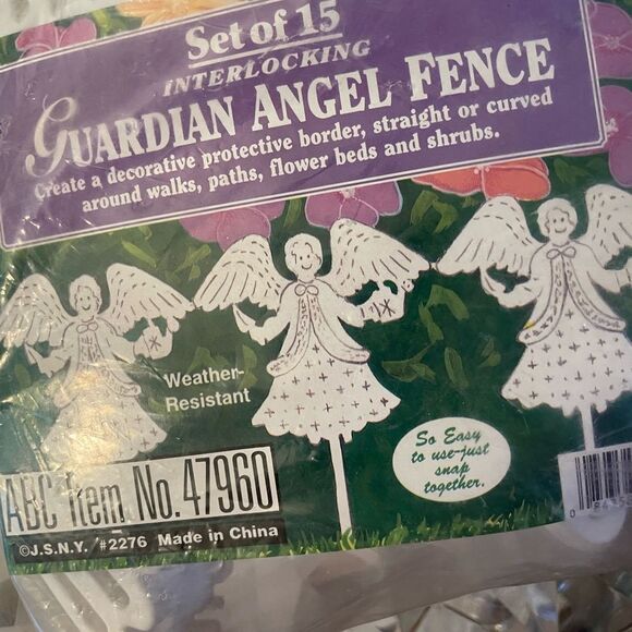 Guardian Angel Fence 15 Interlocking Angels - Picture 11 of 11